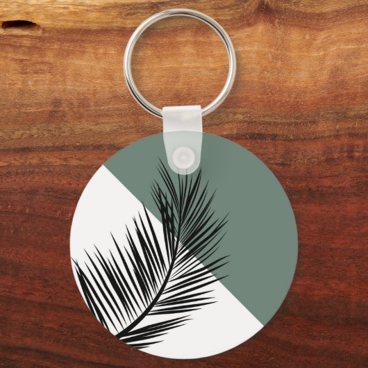 ヤシの葉 キーホルダー (正面)