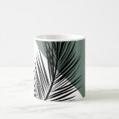 ヤシの葉 コーヒーマグカップ (中央)