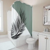 ヤシの葉 シャワーカーテン (インサイチュ)
