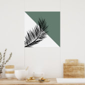 ヤシの葉 ポスター (キッチン)