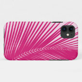 ヤシの葉 - マゼンタピンク Case-Mate iPhoneケース (裏面(横))