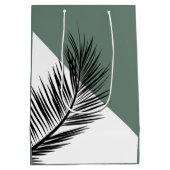 ヤシの葉 ミディアムペーパーバッグ (裏面)