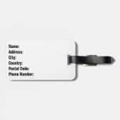 ヤシの葉 ラゲッジタグ (裏面横)