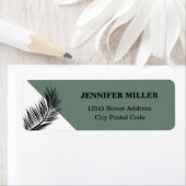 ヤシの葉 ラベル (インサイチュ)