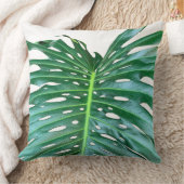 ヤシの葉、熱帯植物、ジャングル熱帯雨林 クッション (ブランケット)