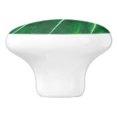 ヤシの葉、熱帯植物、ジャングル熱帯雨林 セラミックノブ (側面)