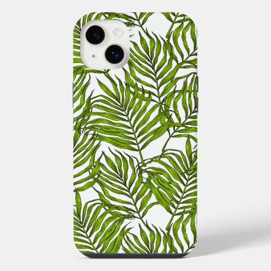 ヤシの葉 iPhoneケース (裏面)
