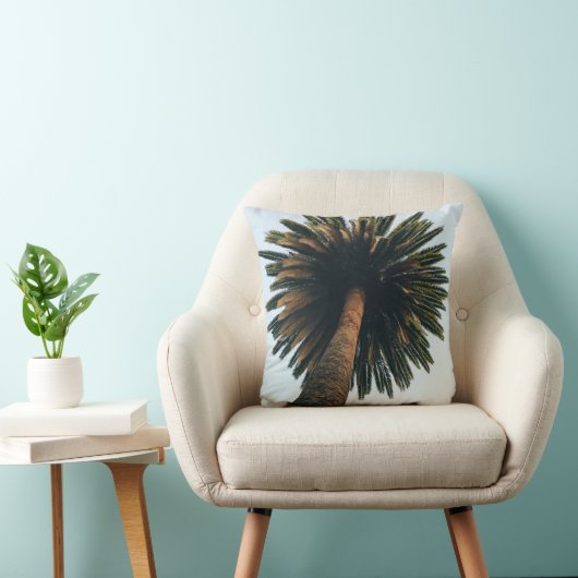 ヤシの虫眼写真 クッション (椅子)