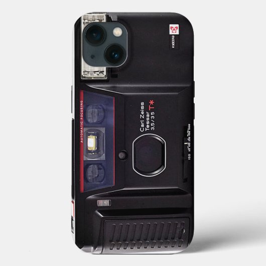 ヤシカT AF-Dヴィンテージカメラ Case-Mate iPhoneケース (裏面)