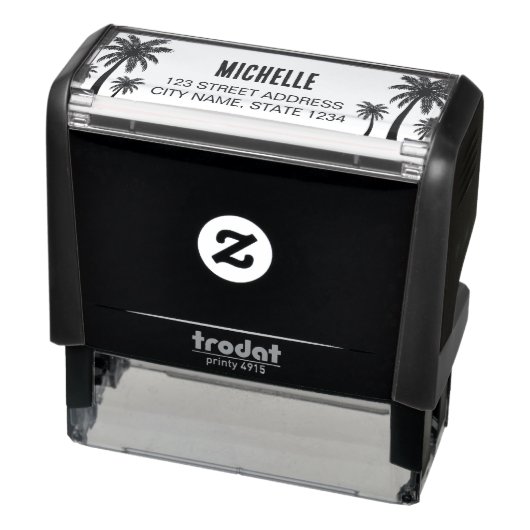 ヤシパーソナライズされたの木 セルフインキングスタンプ (商品)