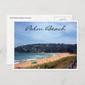 ヤシビーチ海岸 ポストカード (正面/裏面)