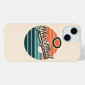 ヤシファイドレトロサンセット Case-Mate iPhoneケース (裏面 (横))