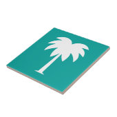 ヤシモダン木シルエットカスタムセラミックタイル タイル (側面)