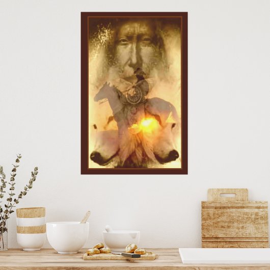 ヤシャマン ポスター (キッチン)