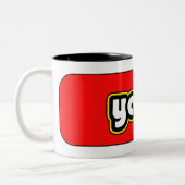 ヤシンのマグカップ ツートーンマグカップ (左)