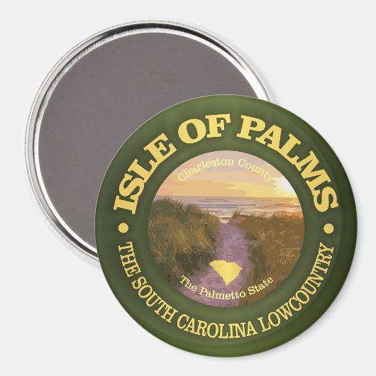 ヤシ島 マグネット (正面/裏面)