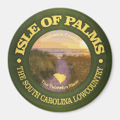 ヤシ島 マグネット (正面)