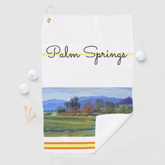 ヤシ春 ゴルフタオル (インサイチュ)