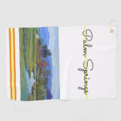 ヤシ春 ゴルフタオル (横)