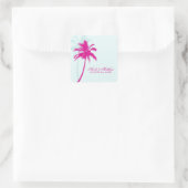 ヤシ結婚の木 スクエアシール (バッグ)