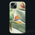 ヤシ葉の iPhone 13ケース<br><div class="desc">ヤシ葉の（緑の鳥）:グレースポップ |イメージID:157018GG</div>