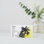 ヤシ 名刺 (スタンド正面)