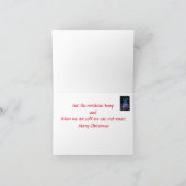 *ヤジロベーを吊るしておく* ノーズバンプもカードも使えるのよ カード (内部)