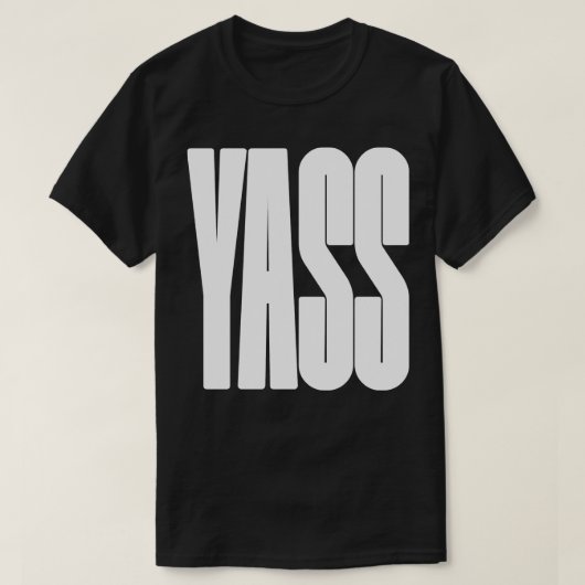 ヤスはっきりしたデザイン Tシャツ (デザイン正面)