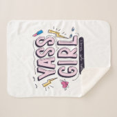 ヤスガール |お得客様 シェルパブランケット (正面(横))