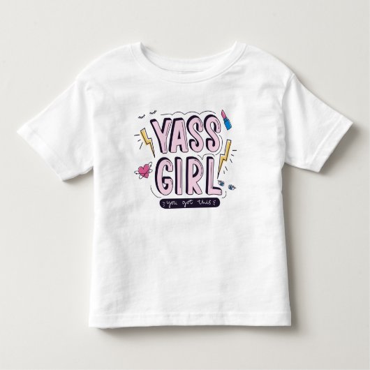 ヤスガール |お得客様 トドラーTシャツ (正面)