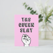 ヤスクイーンズレー ポストカード (スタンド正面)