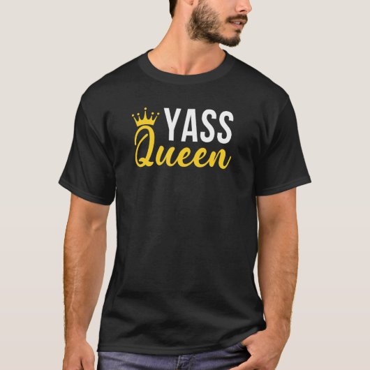ヤスクイーンドラッグクイーン3 Tシャツ (正面)