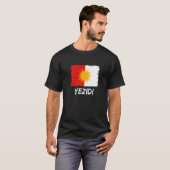 ヤズィーディーの旗 エズィディ Tシャツ (正面フル)