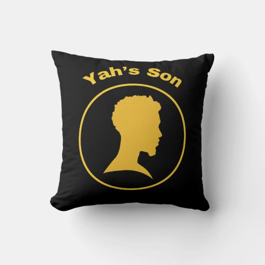 ヤズソングラフィックデザイン クッション (正面)