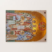 ヤセノヴァツの聖なる殉教者 正教会 アイコン ジグソーパズル (横)