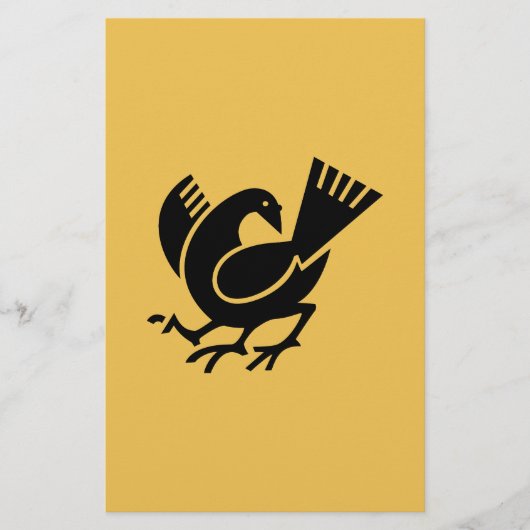 ヤタクロウ 便箋 (正面)