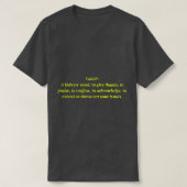ヤダハーTシャツ Tシャツ (デザイン正面)