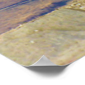 ヤックボスグルニエンズアムドロックレイクチベット近く ポスター (角)