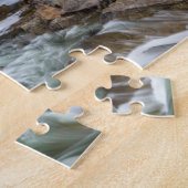 ヤック滝，秋，コオテナイナショナル ジグソーパズル (側面)