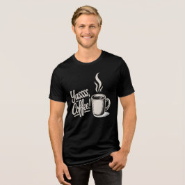 ヤッス コーヒー ヴァイブス Tシャツ