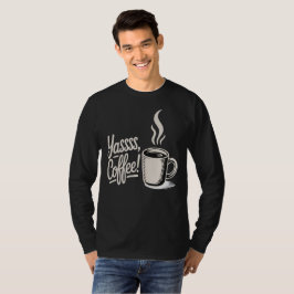 ヤッス コーヒー ヴァイブス Tシャツ