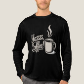 ヤッス コーヒー ヴァイブス Tシャツ (正面)