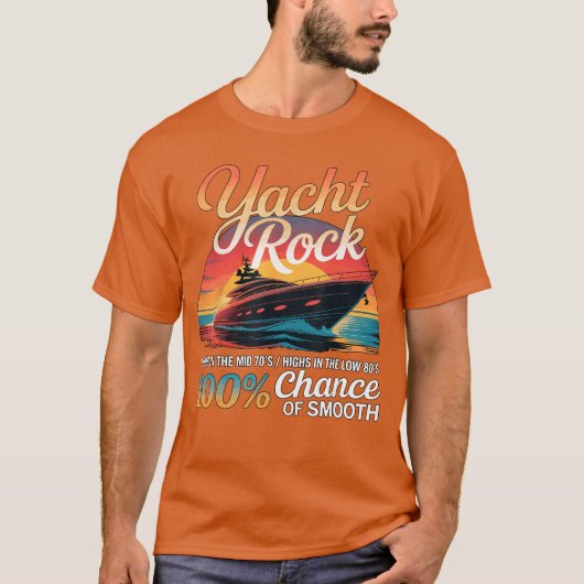 ヤットロック100 スムーズな友達の確率 Tシャツ (正面)
