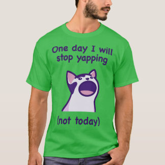 ヤッピングダーク文字 Tシャツ