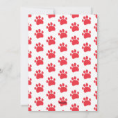 ヤッピーハウリデイズカワイイおもしろい犬ホリデーフォトカード シーズンカード (裏面)