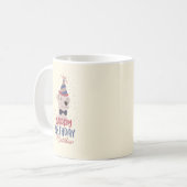 ヤッピー誕生日 コーヒーマグカップ (正面左)