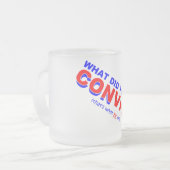 ヤッピー・クラップバック フロストグラスマグカップ (正面左)