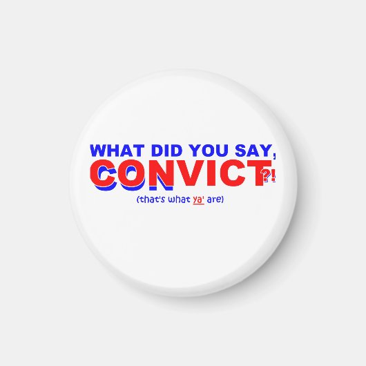 ヤッピー・クラップバック マグネット (正面)