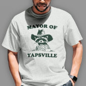 ヤップスヴィルの市長アライグマのミーム Tシャツ