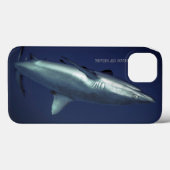 ヤップミクロネシアのグレーリーフシャーク Case-Mate iPhoneケース (裏面 (横))